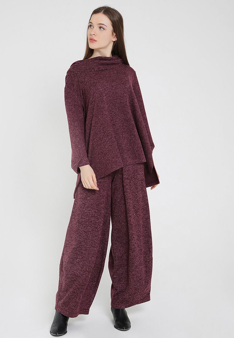 Pleated Silk Co-Ord Set