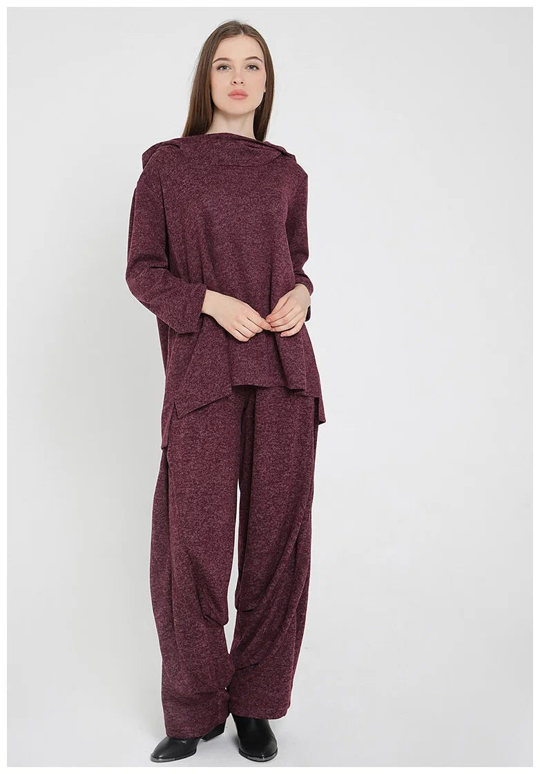 Pleated Silk Co-Ord Set
